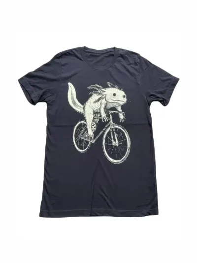 Axolotl on A Bicycle
