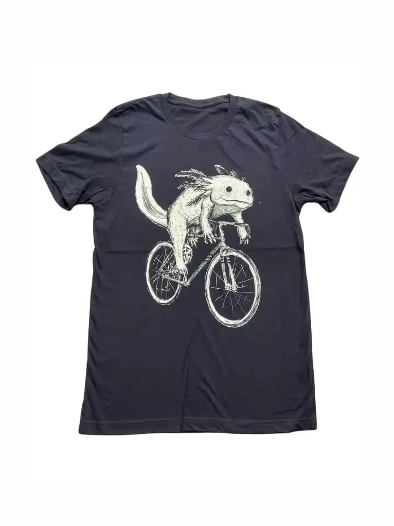 Axolotl on A Bicycle